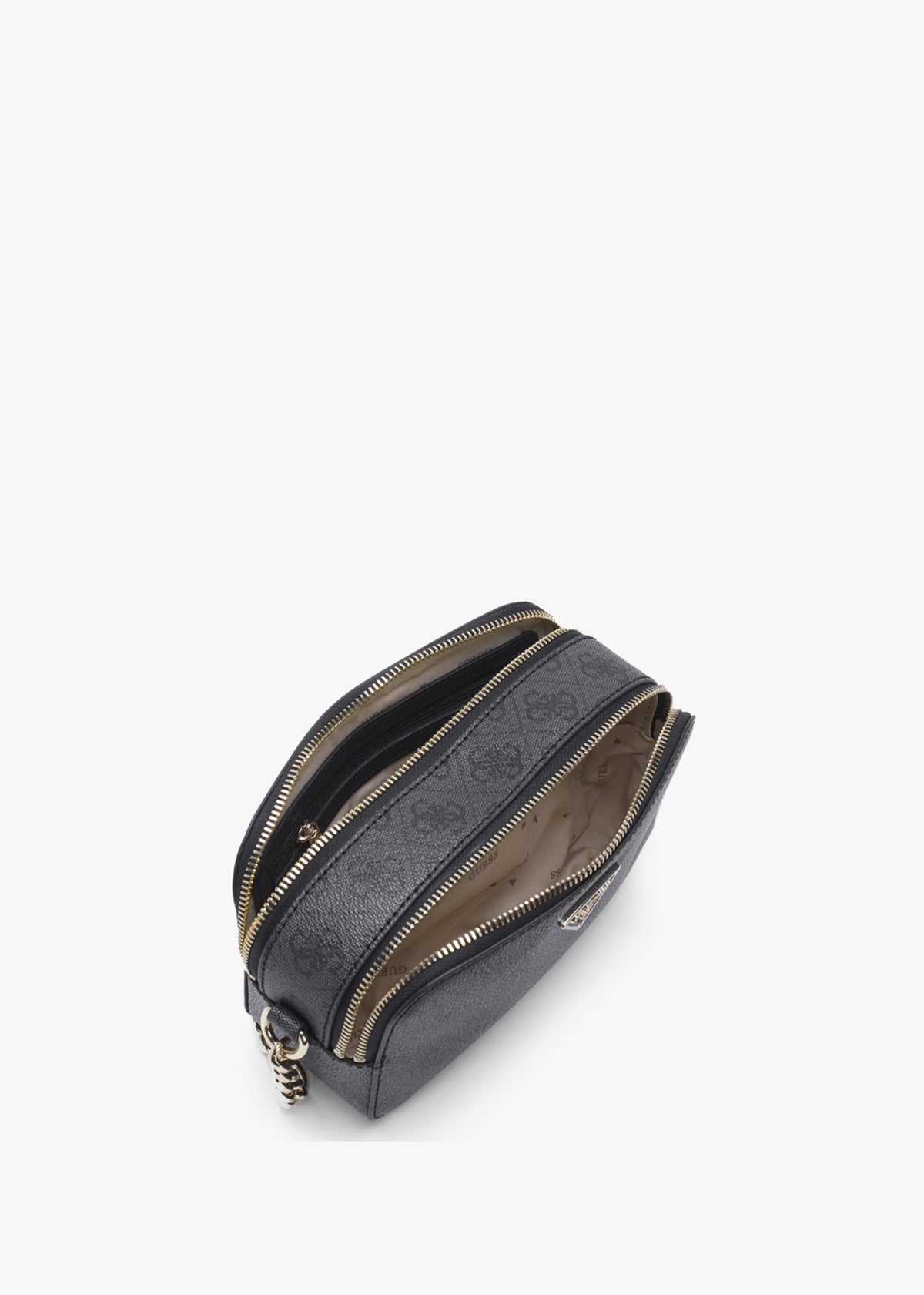 Noelle Coal Logo Cross-Body Bag