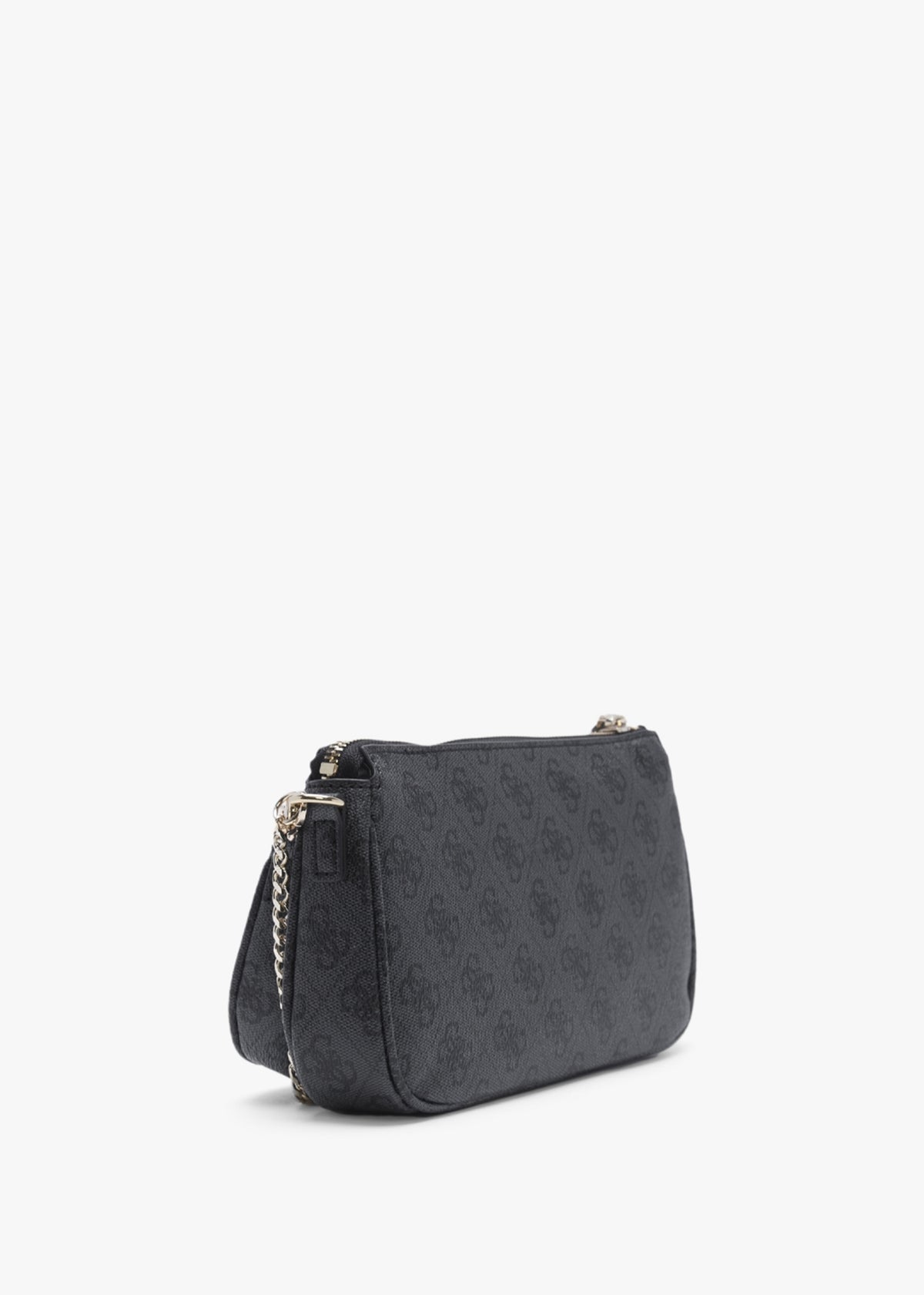 Noelle Coal Logo Pouch Cross-Body Bag