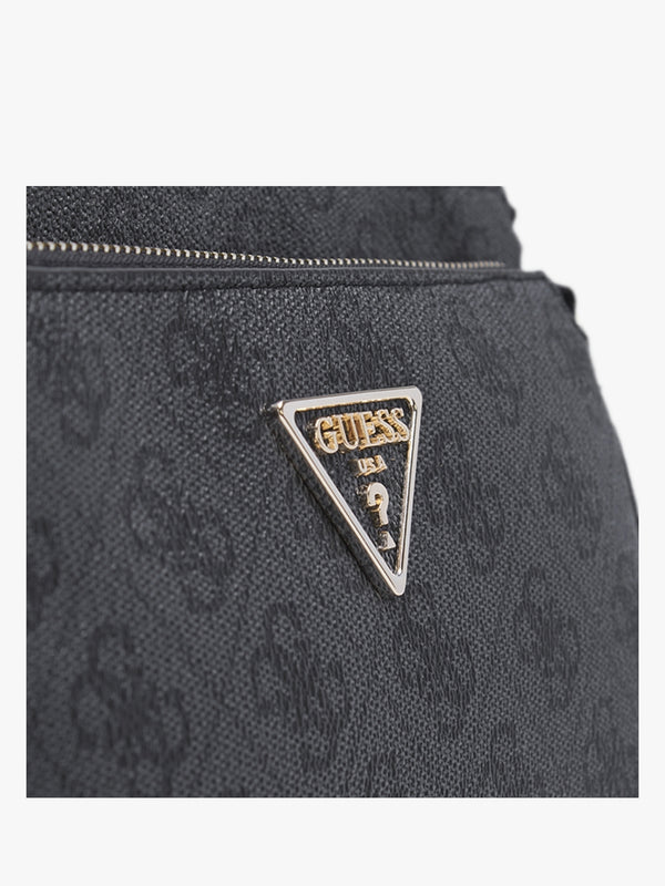 Noelle Coal Logo Pouch Cross-Body Bag