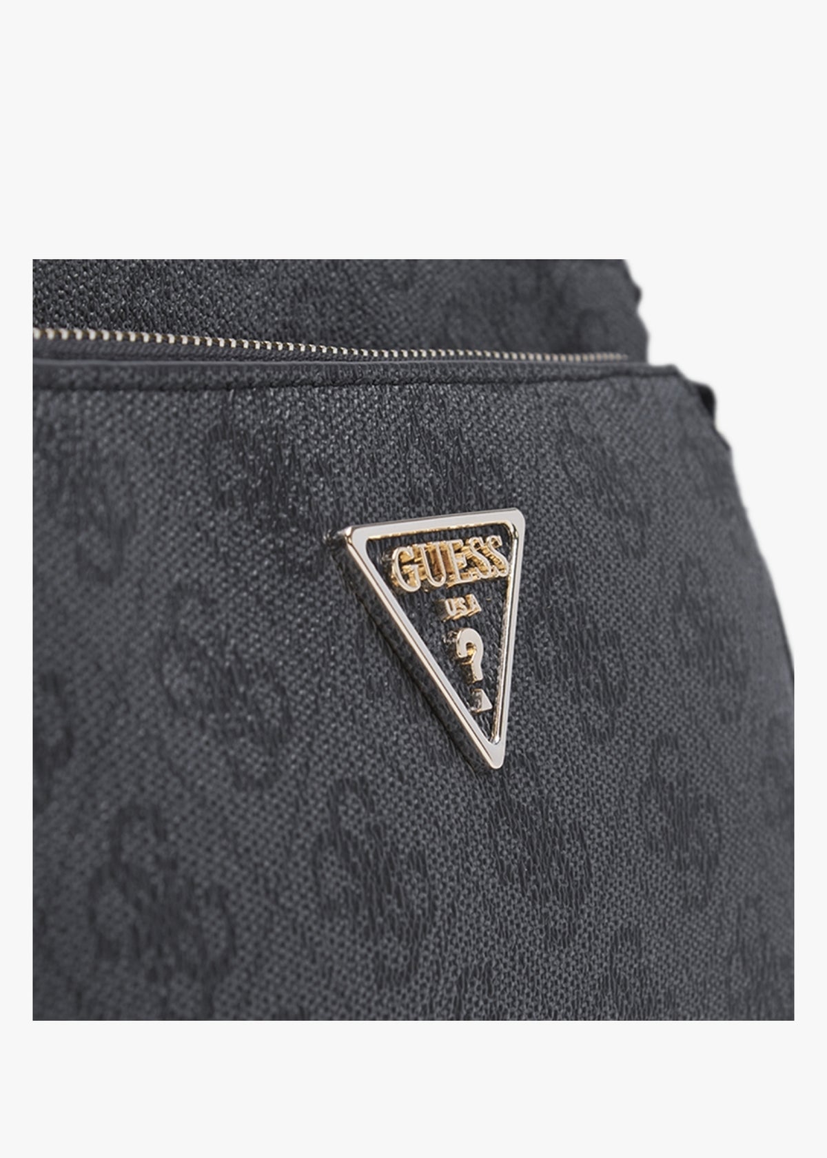 Noelle Coal Logo Pouch Cross-Body Bag