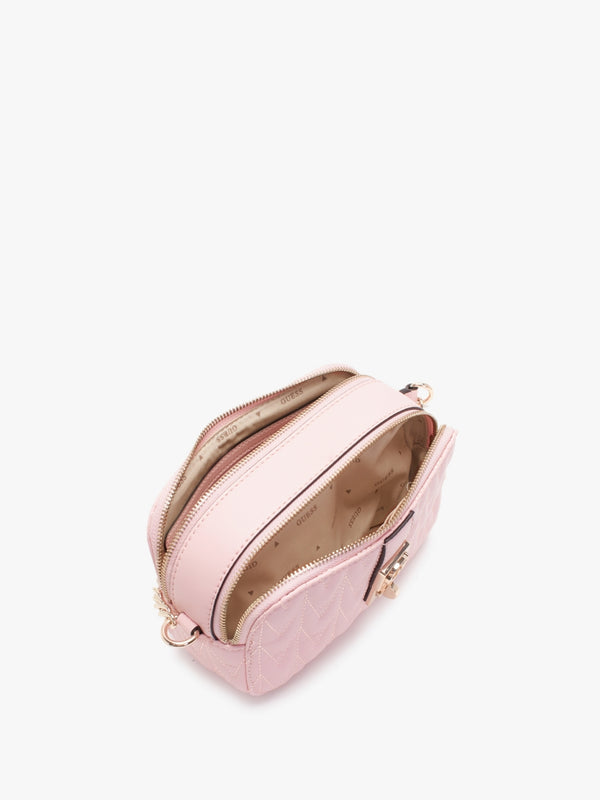 Regilla Pale Rose Quilted Camera Bag