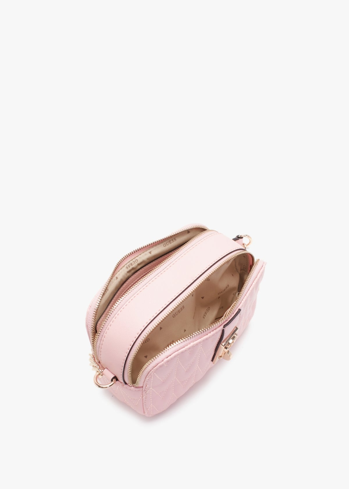 Regilla Pale Rose Quilted Camera Bag