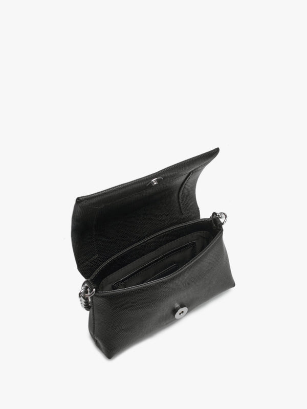 Small Oceania Nero Satchel Bag