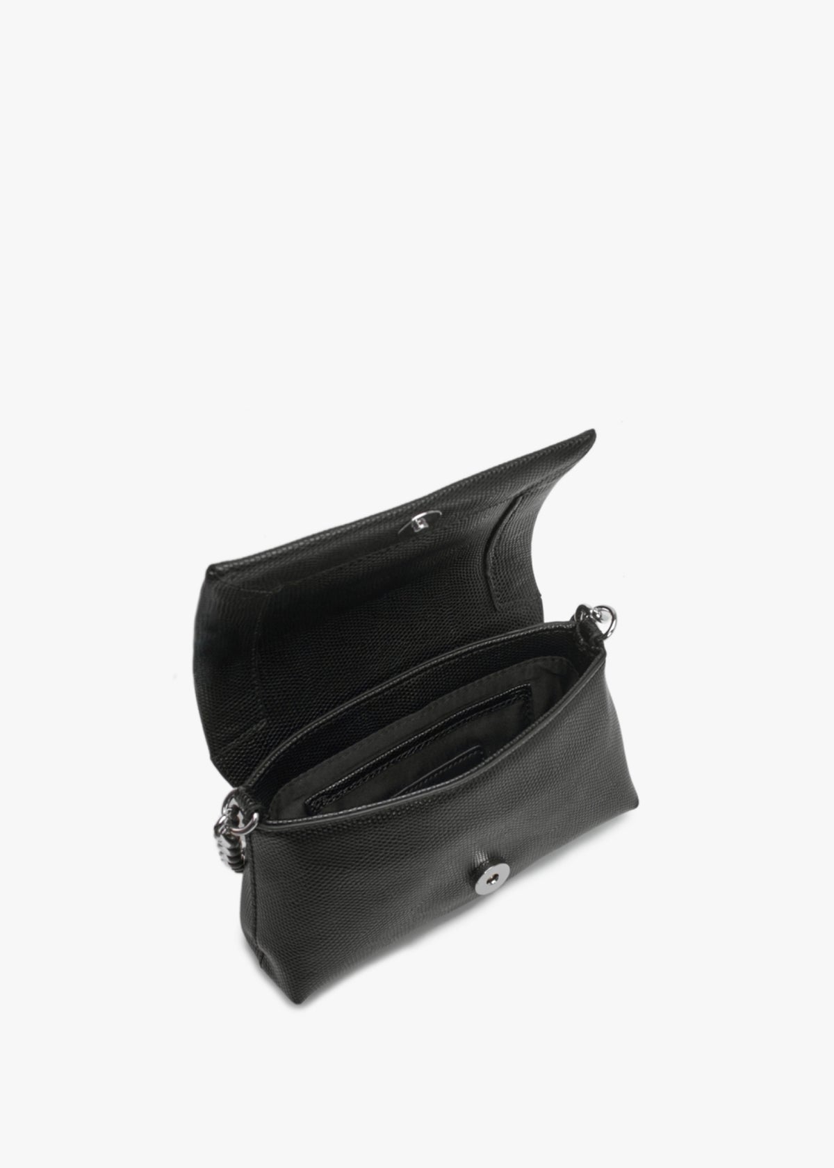 Small Oceania Nero Satchel Bag