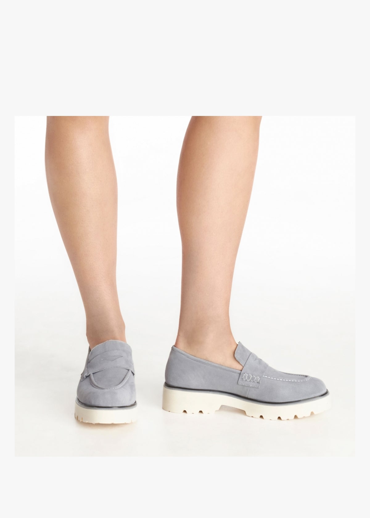 Beloaf Blue Suede Loafers