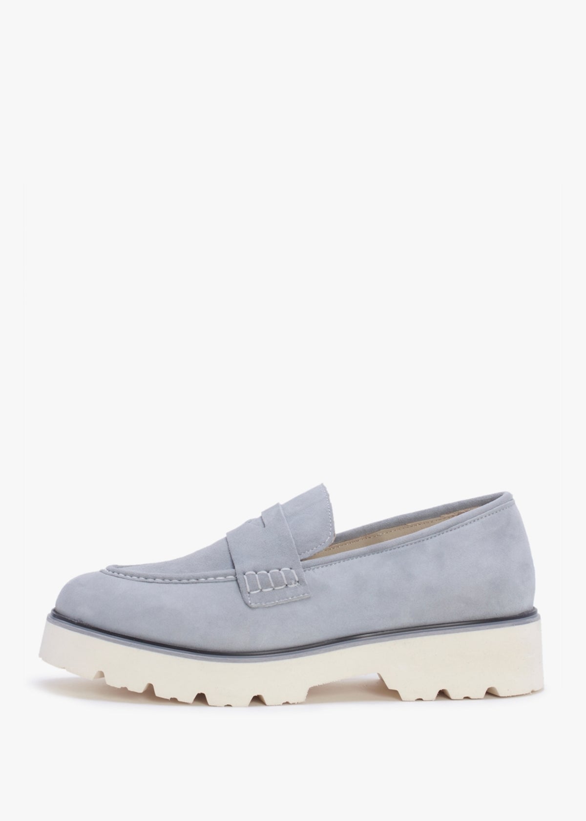 Beloaf Blue Suede Loafers