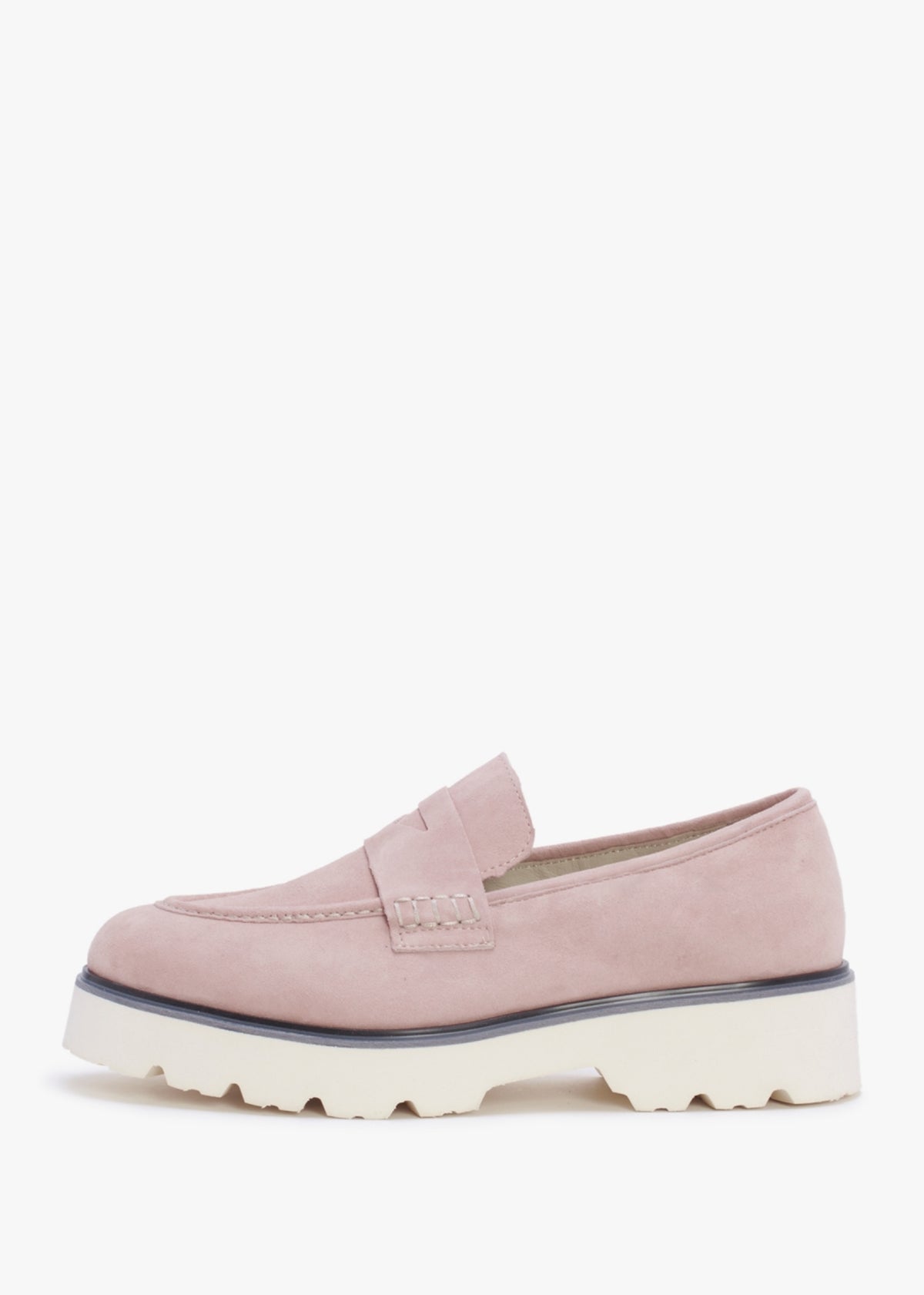 Beloaf Pink Suede Loafers
