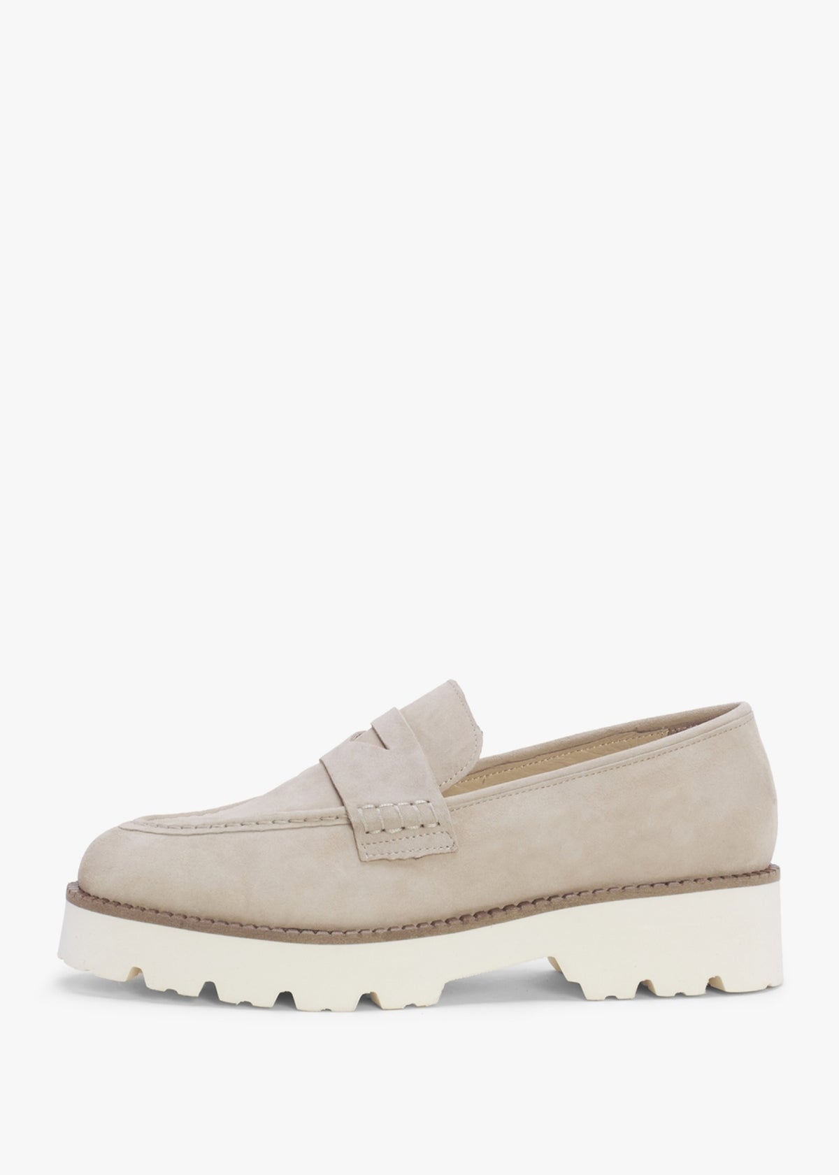 Beloaf Beige Suede Loafers