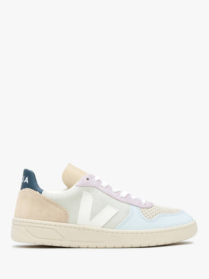 V-10 Suede Jade White Multico Trainers