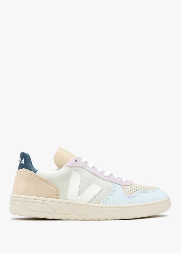 V-10 Suede Jade White Multico Trainers
