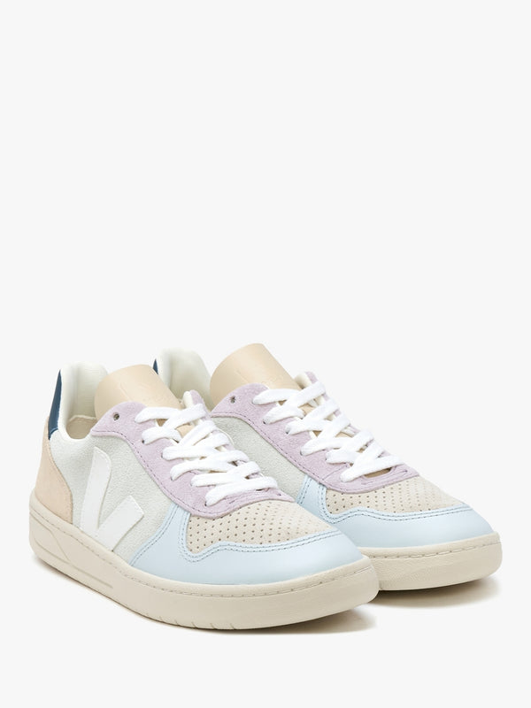 V-10 Suede Jade White Multico Trainers