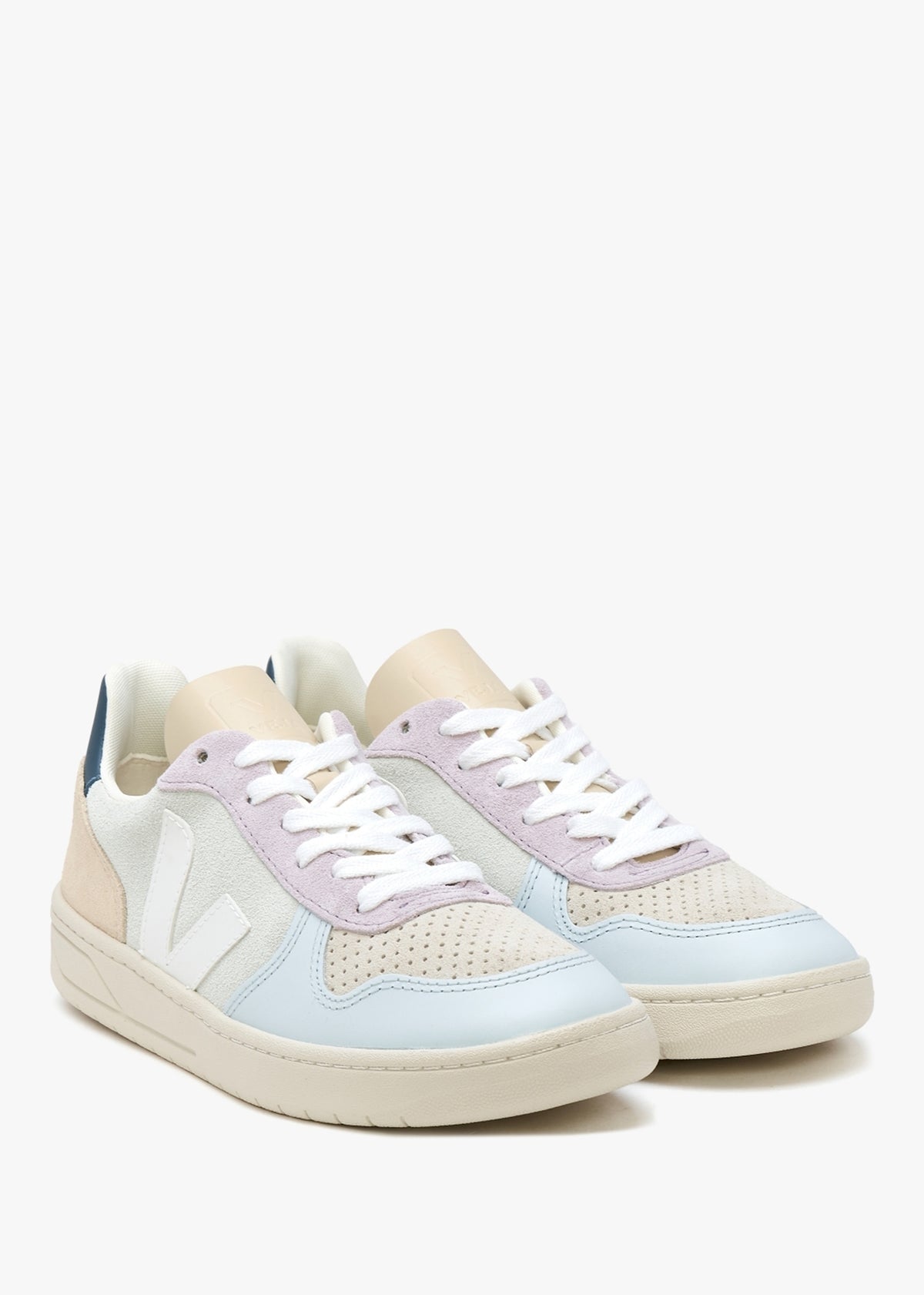 V-10 Suede Jade White Multico Trainers