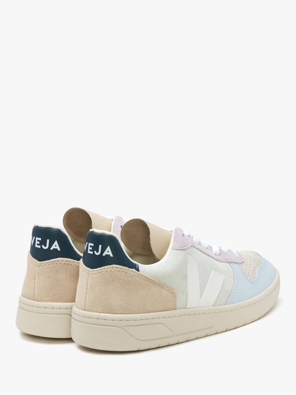 V-10 Suede Jade White Multico Trainers