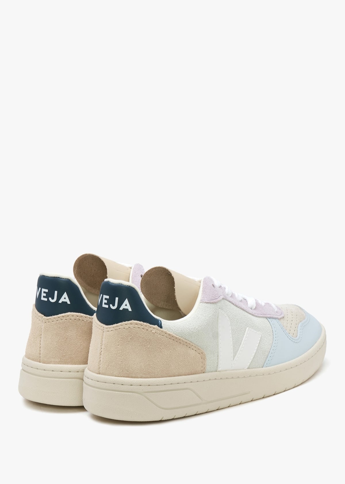 V-10 Suede Jade White Multico Trainers