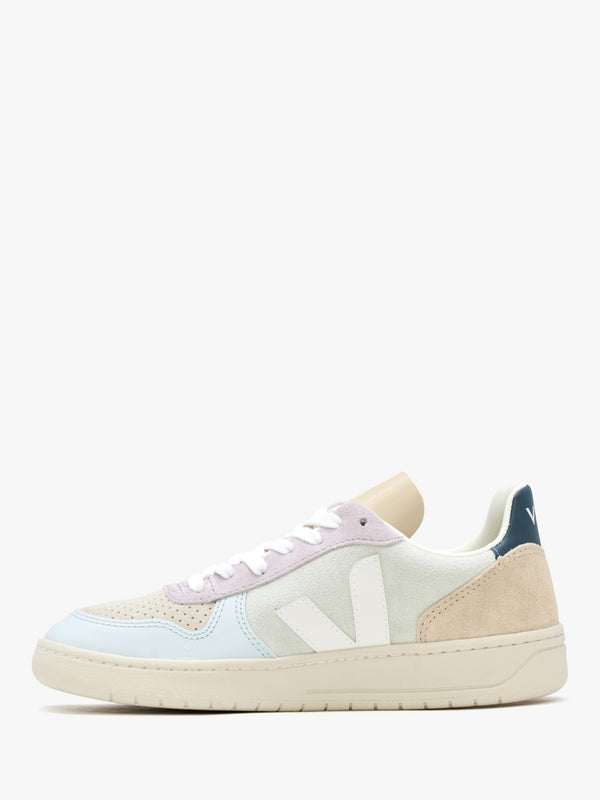 V-10 Suede Jade White Multico Trainers