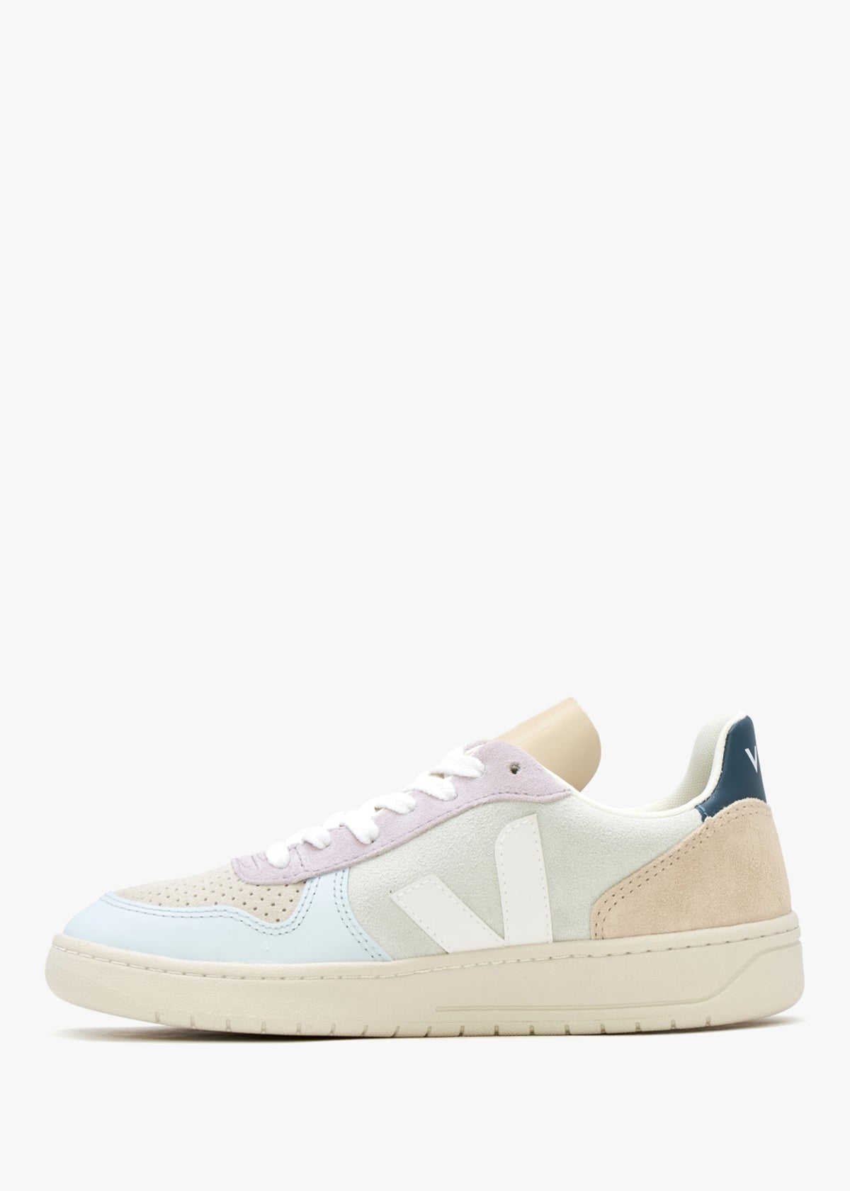 V-10 Suede Jade White Multico Trainers