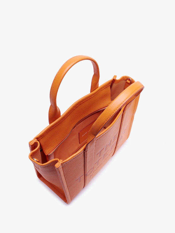 The Leather Medium Scorched Tote Bag