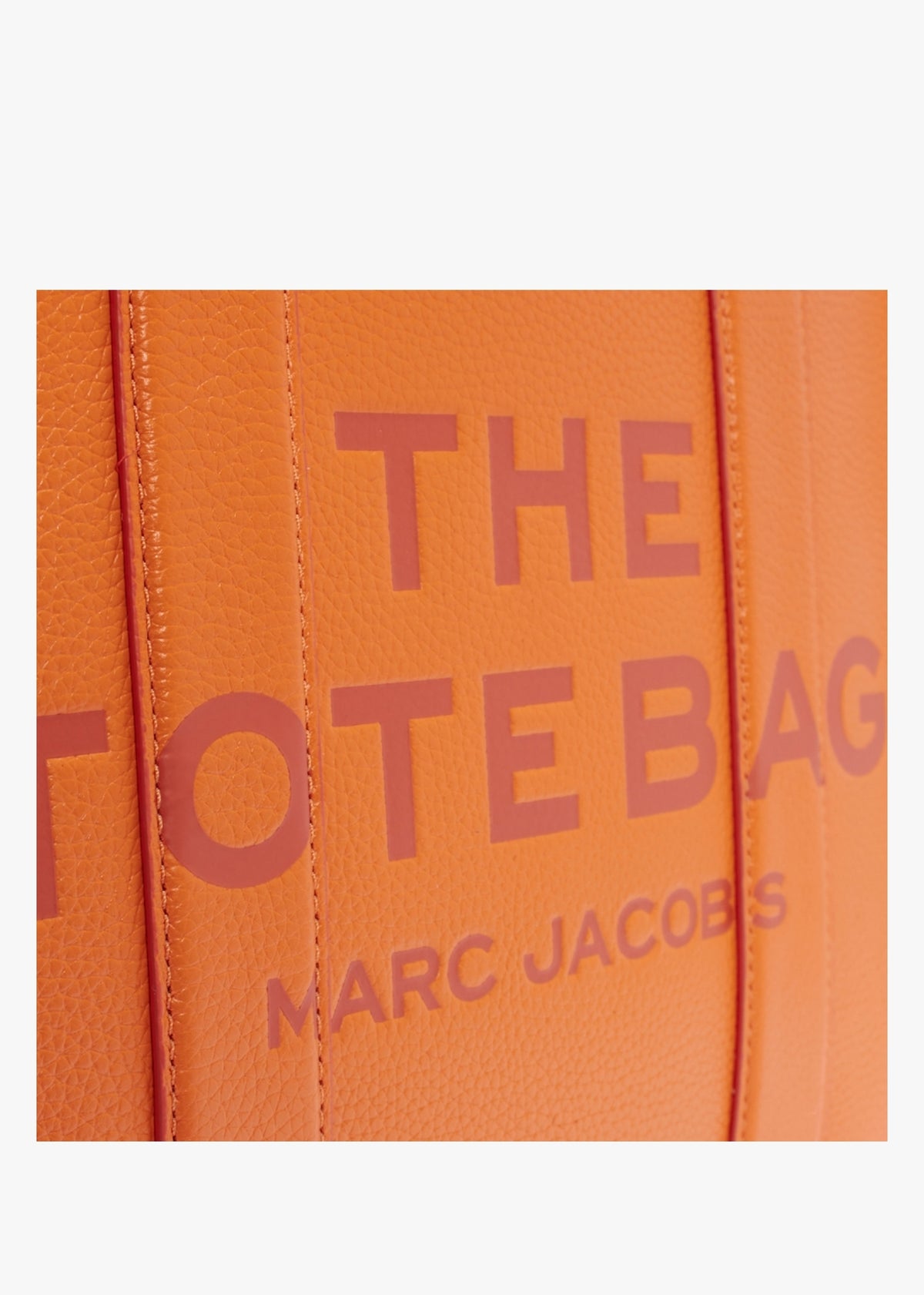The Leather Medium Scorched Tote Bag