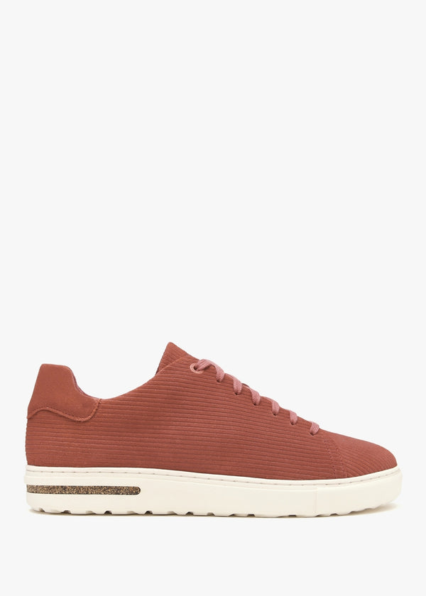 Bend Low Sienna Red Suede Leather Trainers
