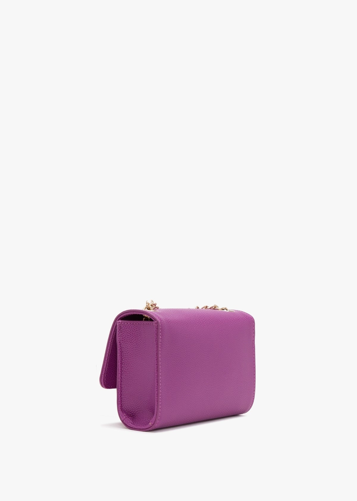 Divina Malva Pebbled Shoulder Bag