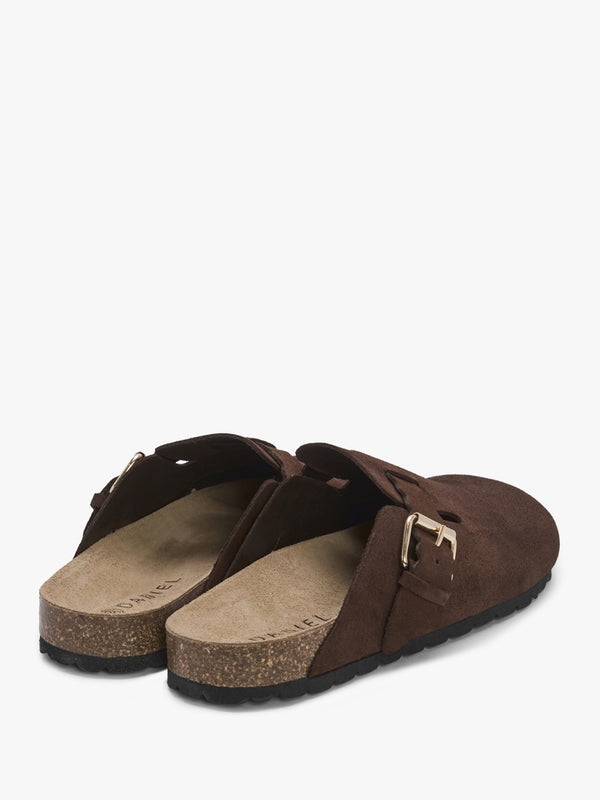 Iclog Brown Suede Clogs