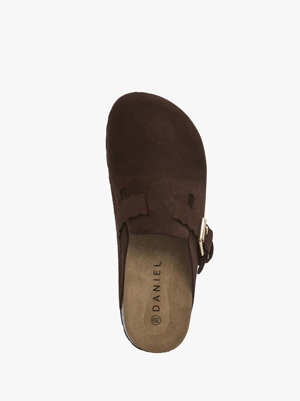 Iclog Brown Suede Clogs