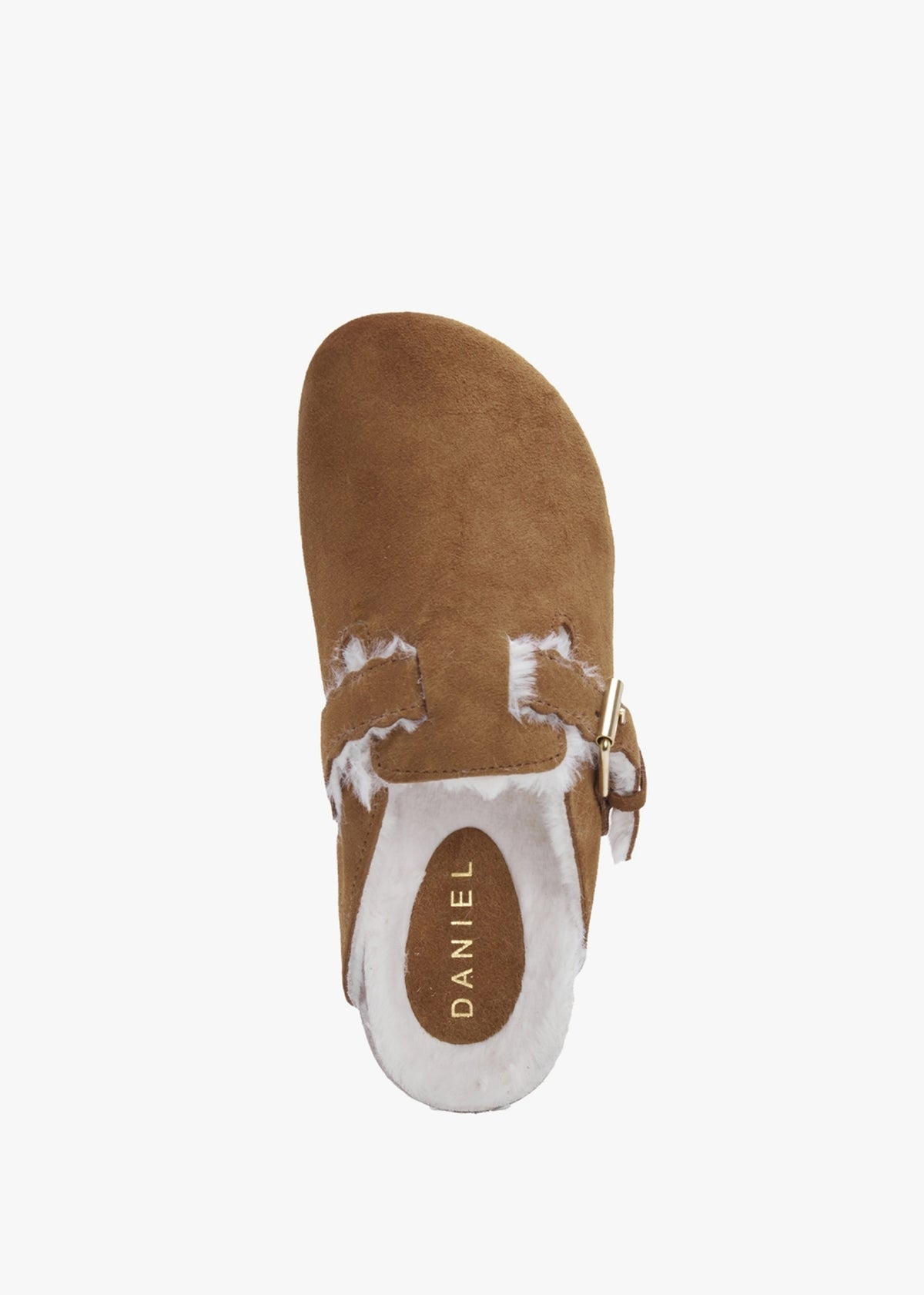 Iclog Shearl Tan Suede Clogs