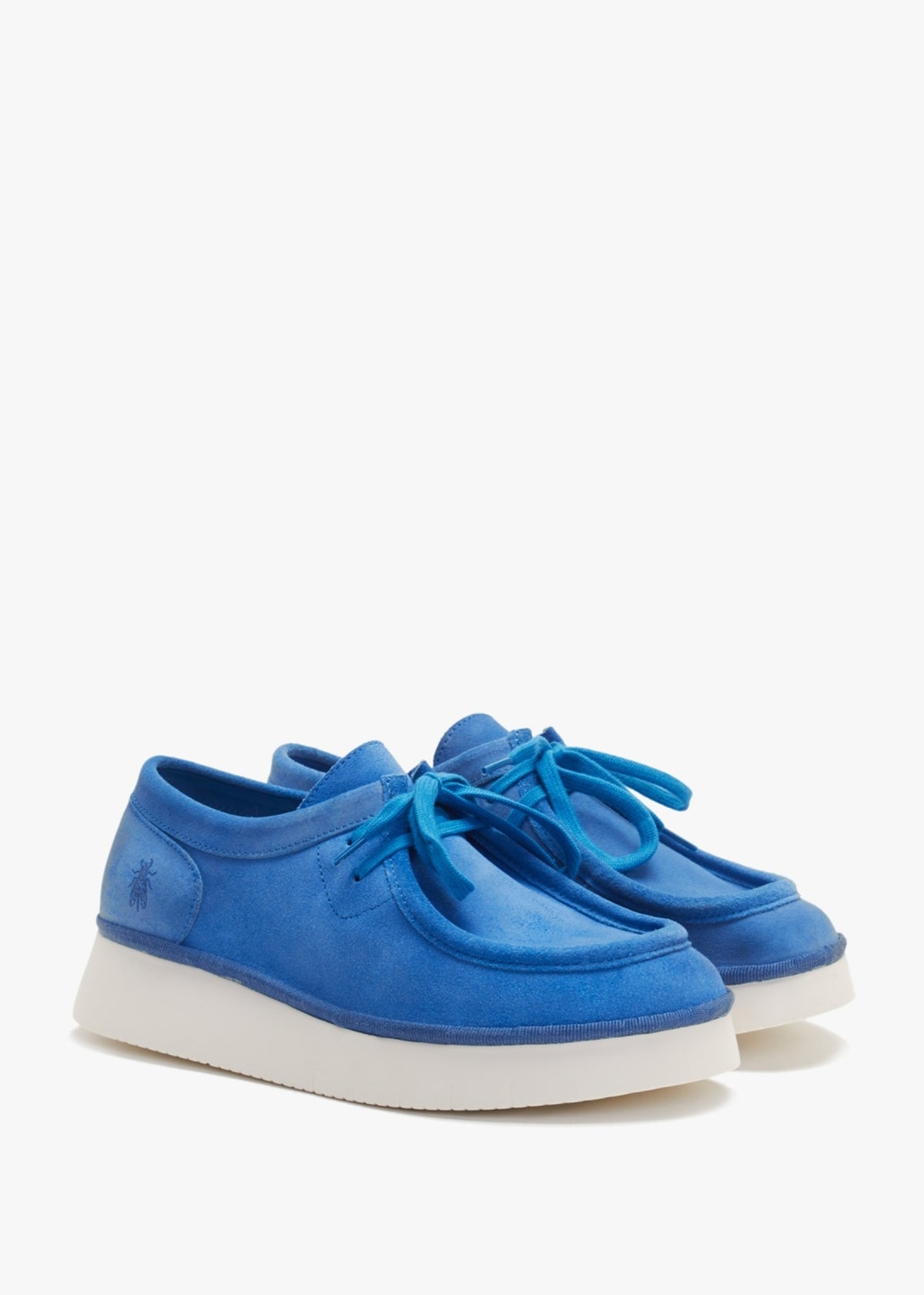 Ceza Denim Suede Lace Up Shoes