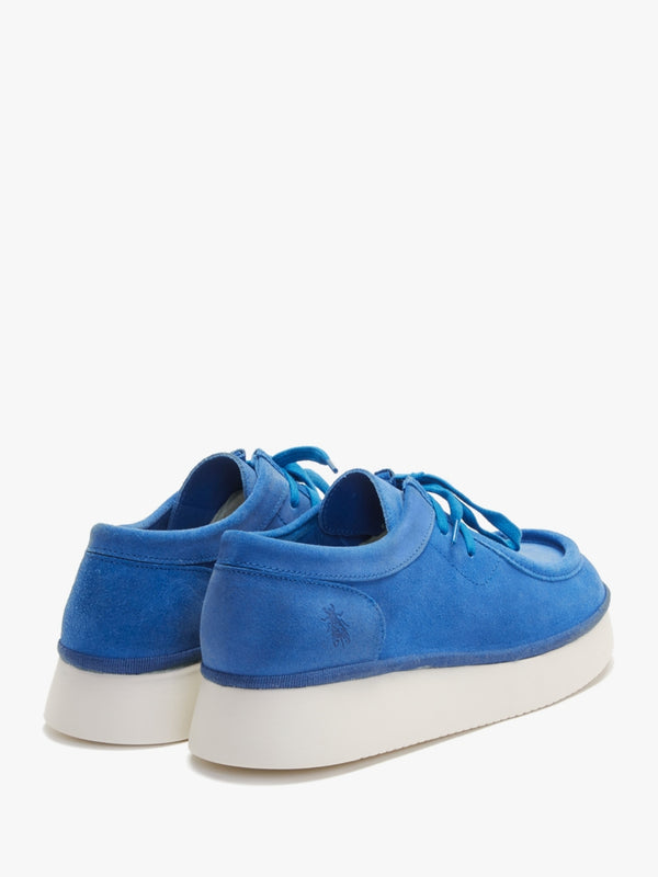 Ceza Denim Suede Lace Up Shoes