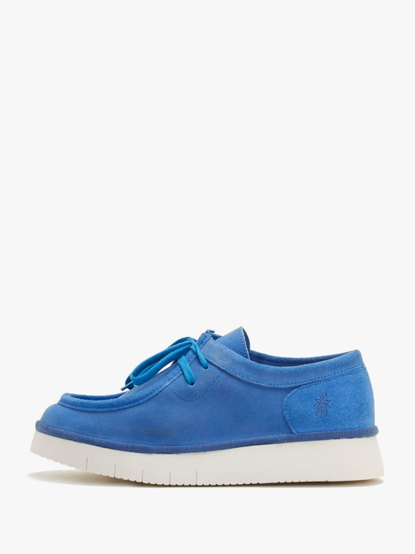 Ceza Denim Suede Lace Up Shoes