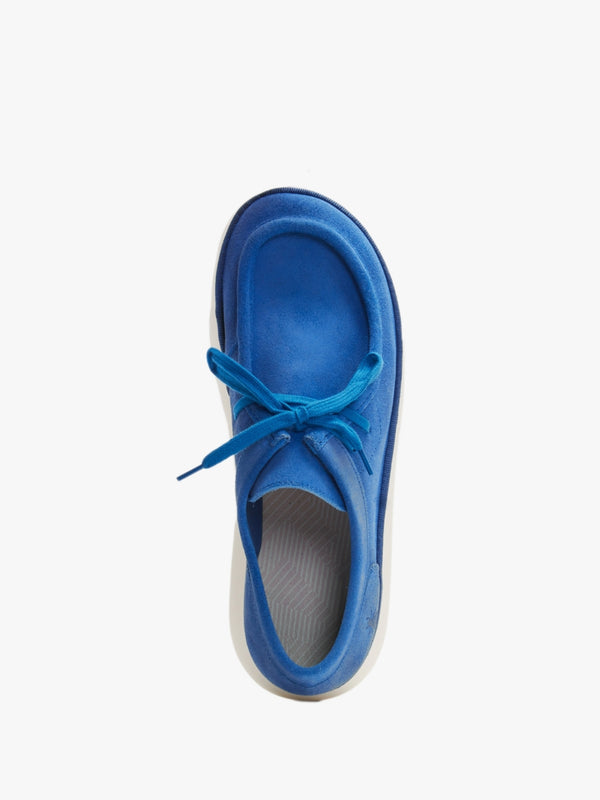 Ceza Denim Suede Lace Up Shoes