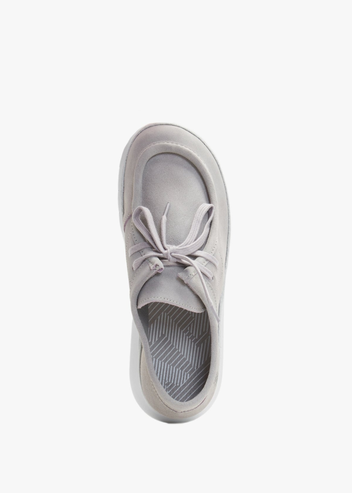 Ceza Light Grey Suede Lace Up Shoes