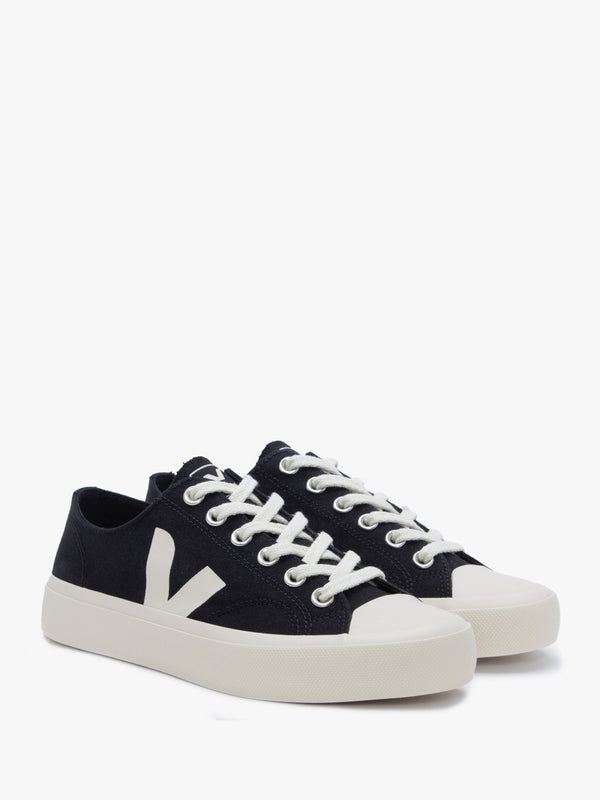 Wata II Low Black Pierre Canvas Trainers