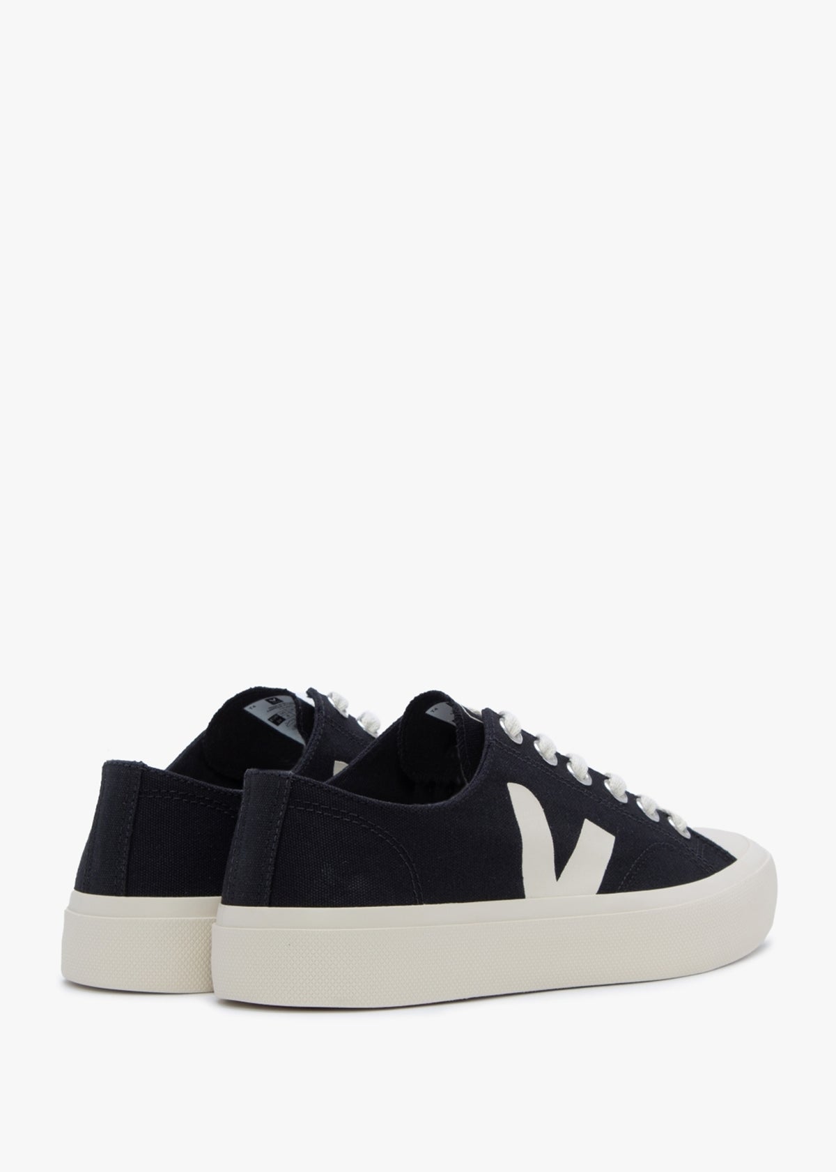 Wata II Low Black Pierre Canvas Trainers