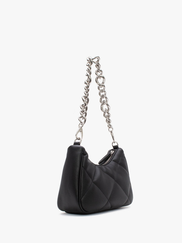 Cold Relove Recycle Nero Quilted Cross-Body Bag