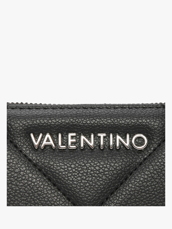 Cold Relove Recycle Nero Quilted Zip Around Wallet