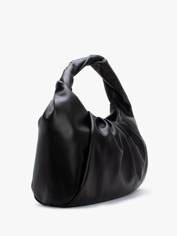 Large Lake Relove Recycle Black Hobo Bag