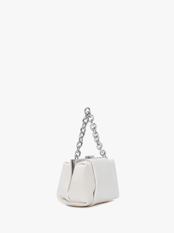 Mini Frame Ecru Shoulder Bag