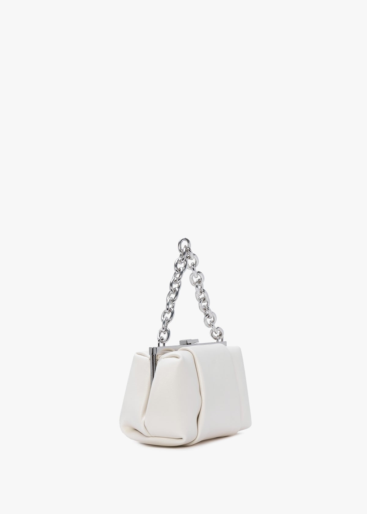 Mini Frame Ecru Shoulder Bag
