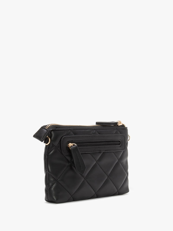 Small Ocarina Quilted Nero Wristlet Wallet