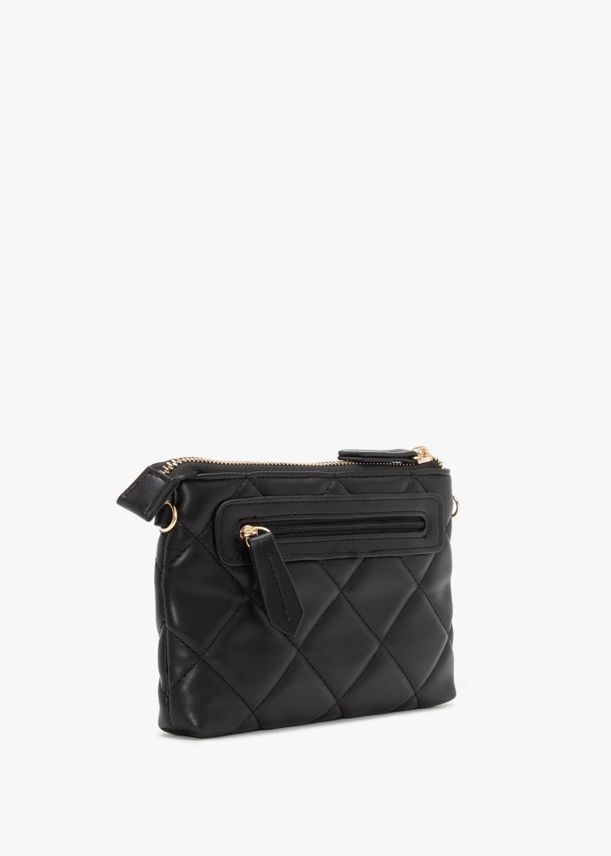 Small Ocarina Quilted Nero Wristlet Wallet