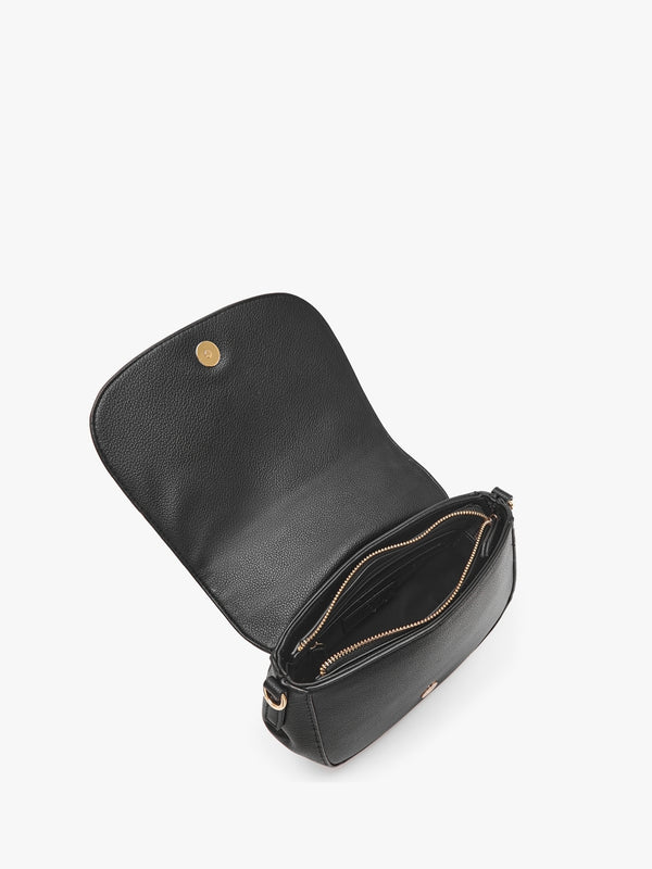 Pie Relove Recycle Flap Black Bag