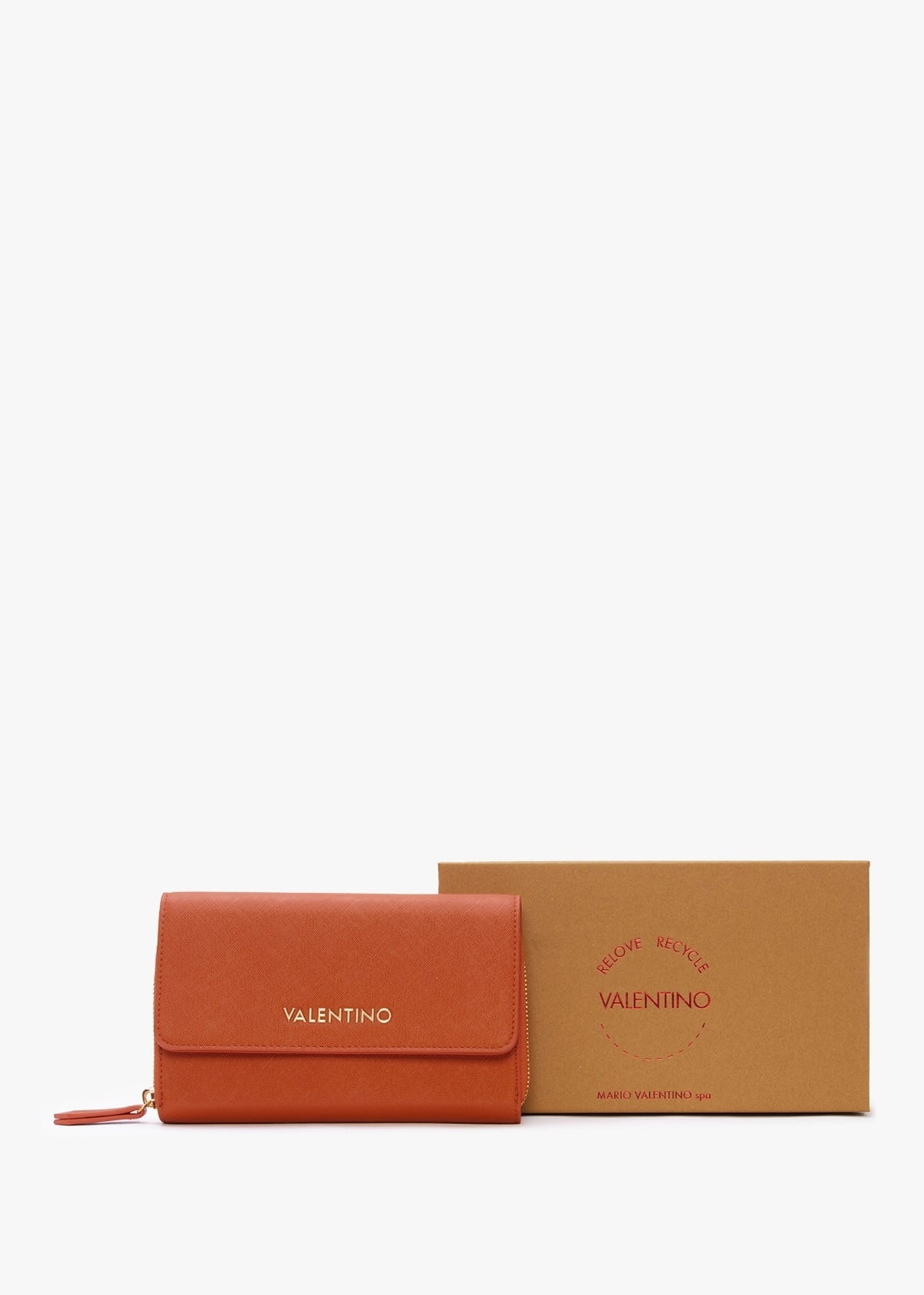 Zero Relove Recycle Arancio Wallet On A Chain
