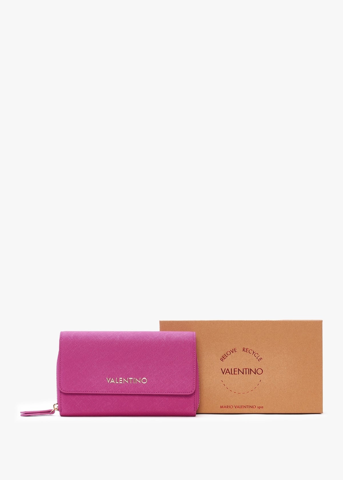 Zero Relove Recycle Fuxia Wallet On A Chain