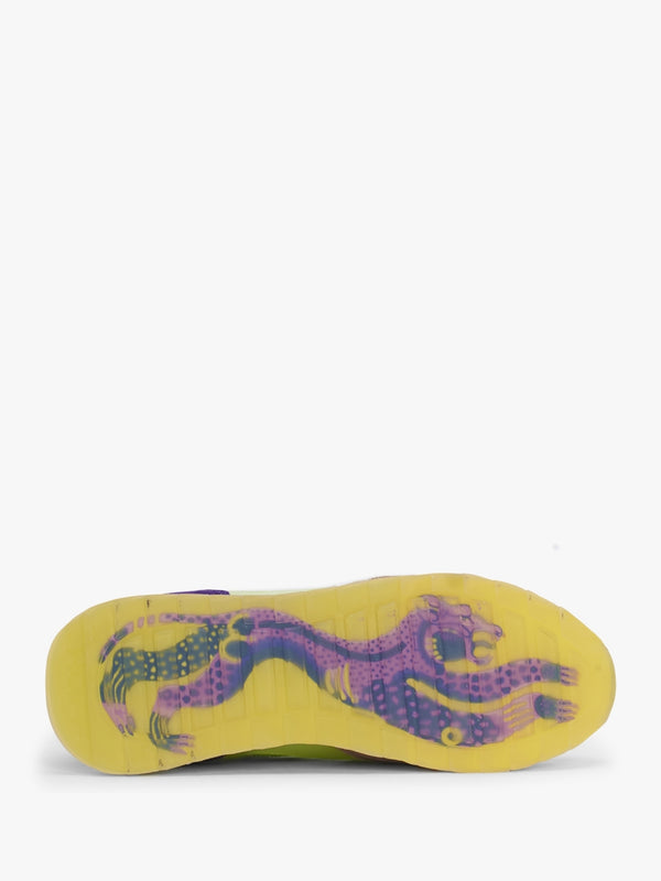 Leopard Multicoloured Suede Trainers