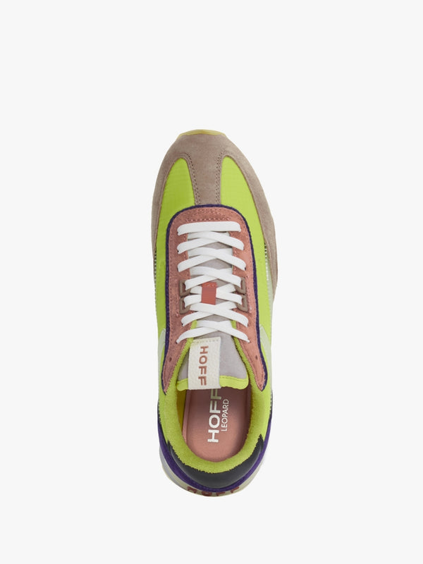 Leopard Multicoloured Suede Trainers