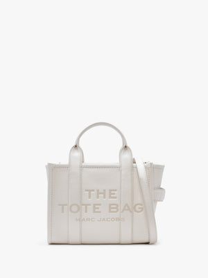 The Leather Small Cotton Silver Tote Bag