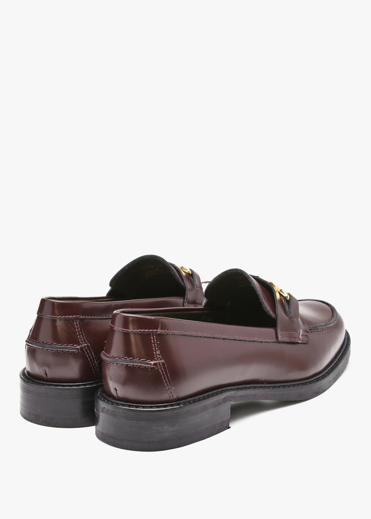 Barbury Bordeaux Leather Loafers