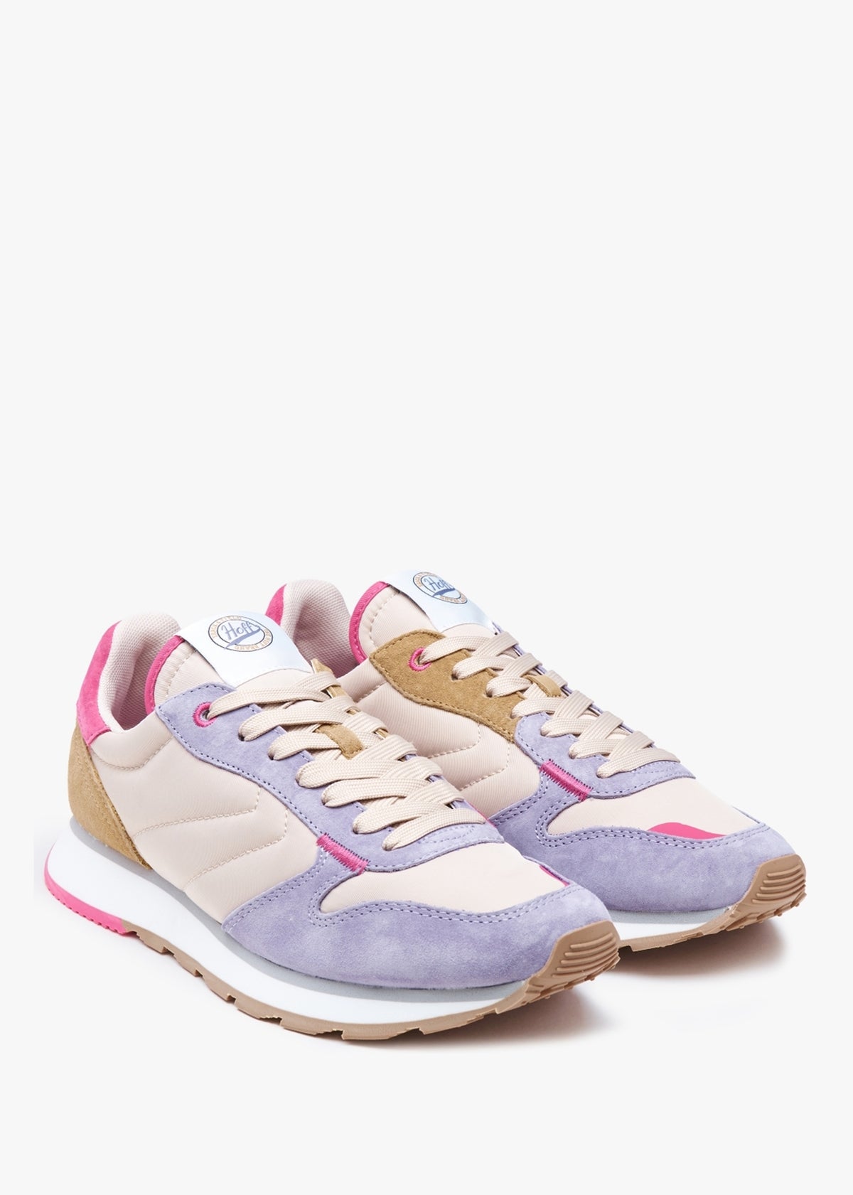 Aegina Multicoloured Suede Trainers