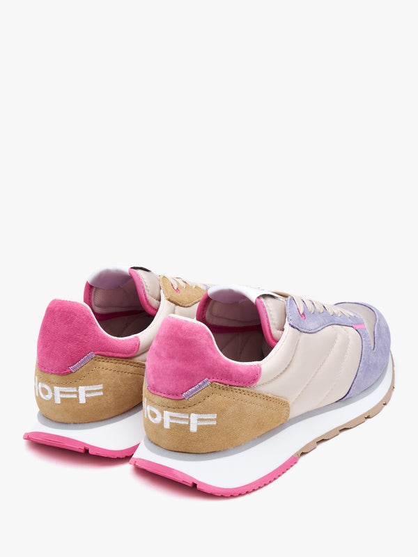 Aegina Multicoloured Suede Trainers